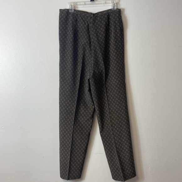 Talbots Women’s Size 14 Pure Silk Black & Beige Dress Slacks  Great Condition - Picture 2 of 8